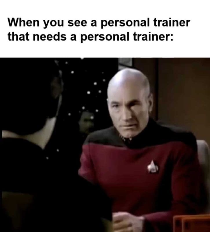 When You See A Personal Trainer That Needs A Personal Trainer
