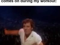 My Face When A Good Song Comes On During My Workout