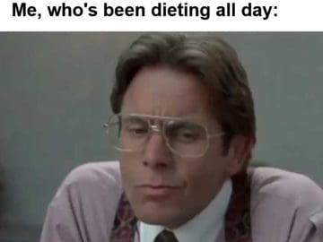 Friend Fancy A Slice Of Pizza Me Who's Been Dieting All Day