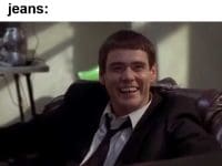 That Face You Make When You See Someone Working Out In Jeans