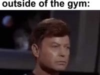 When I See A Regular Outside Of The Gym