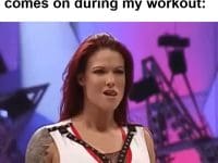 My Face When A Good Song Comes On During My Workout