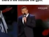 When Someone Suggests There's Life Outside The Gym