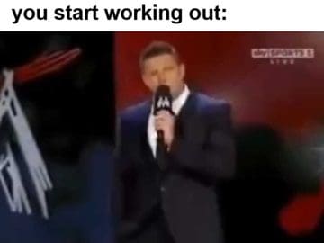 When You've Been Lifting For Years And Someone Suggests You Start Working Out