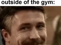 When I See A Regular Outside Of The Gym