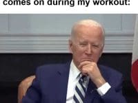 My Face When A Good Song Comes On During My Workout