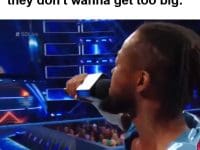 When You Hear Someone Say They Don't Wanna Get Too Big