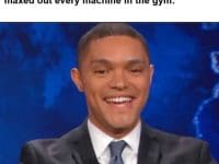 The Face You Make When You Realise You've Maxed Out Every Machine In The Gym