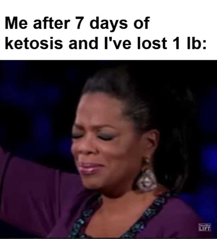 Me After Days Of Ketosis And I've Lost Lb