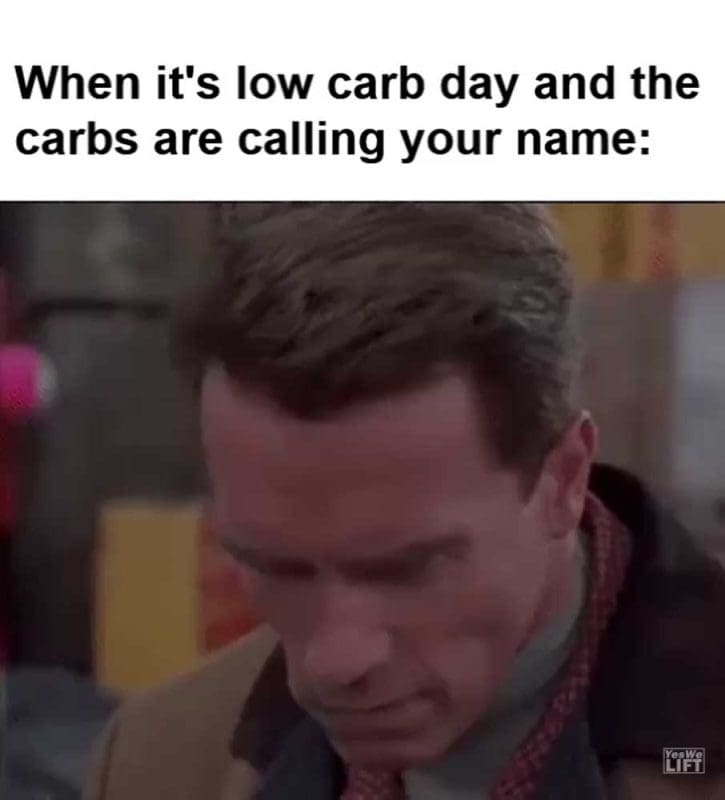 When It's Low Carb Day And The Carbs Are Calling Your Name