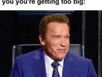 When People Who Don't Lift Tell You You're Getting Too Big