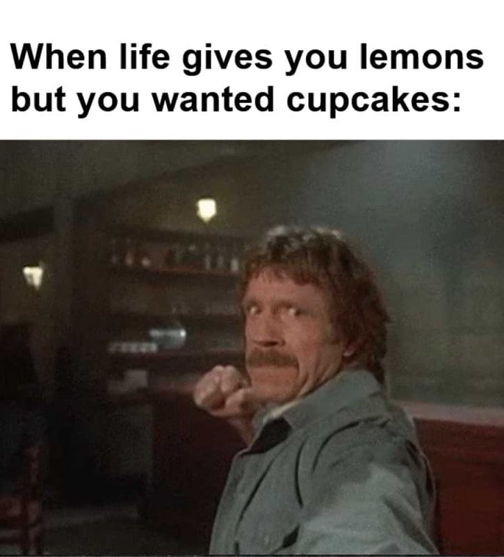 When Life Gives You Lemons But You Wanted Cupcakes