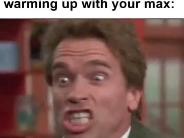 Watching Someone Warming Up With Your Max