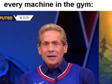 The Face You Make When You Realise You've Maxed Out Every Machine In The Gym