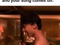 When You're At The Gym And Your Song Comes On