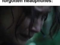 Gets To The Gym Forgotten Headphones