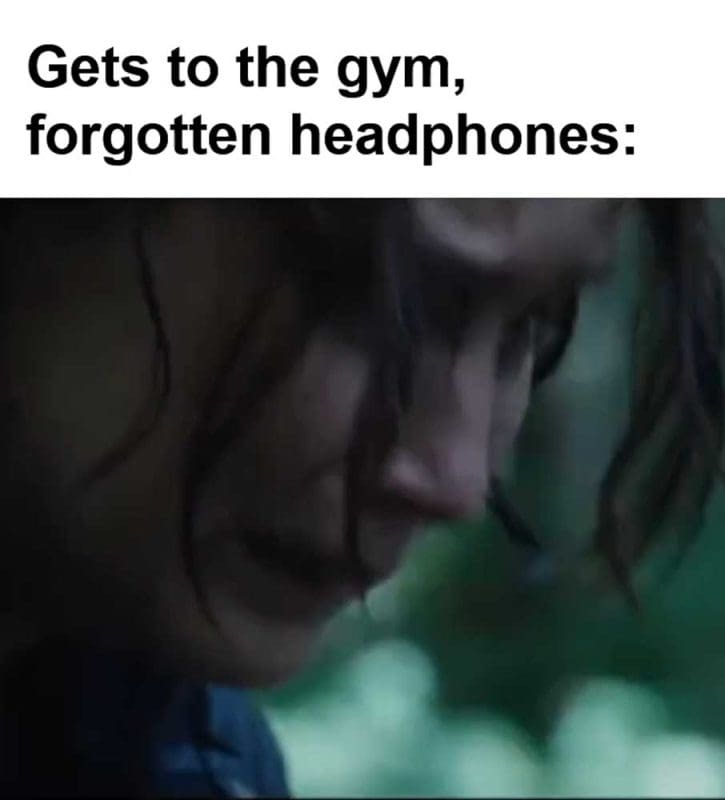 Gets To The Gym Forgotten Headphones