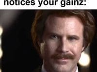 When Your Ex Notices Your Gainz