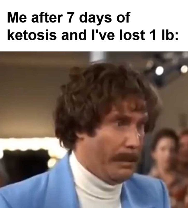 Me After Days Of Ketosis And I've Lost Lb