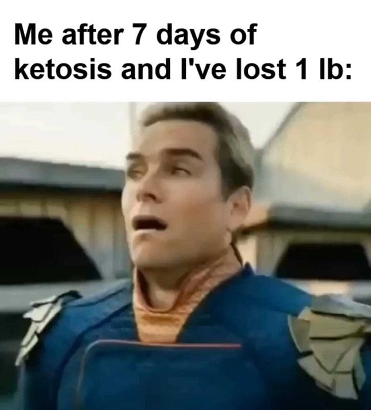 Me After Days Of Ketosis And I've Lost Lb