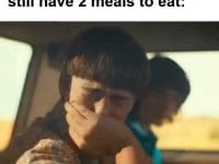 When It's Bed Time But You Still Have Meals To Eat