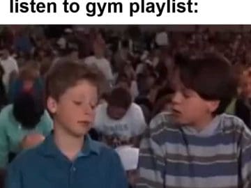 Battery Dies In Bluetooth Headphones Forced To Listen To Gym Playlist