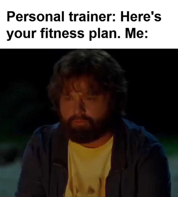 Personal Trainer Here's Your Fitness Plan Me