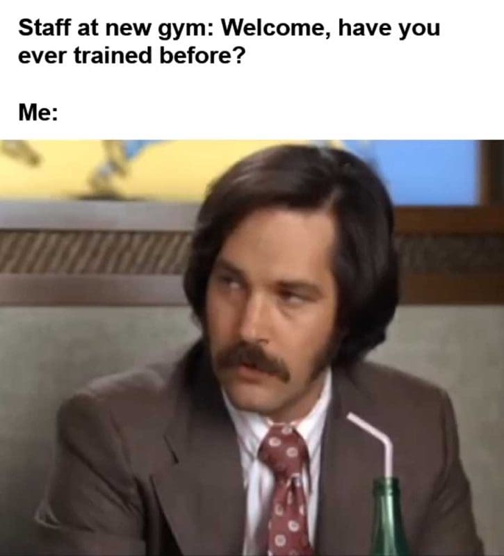 Staff At New Gym Welcome Have You Ever Trained Before Me