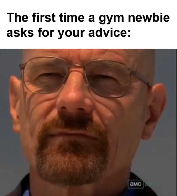 The First Time A Gym Newbie Asks For Your Advice