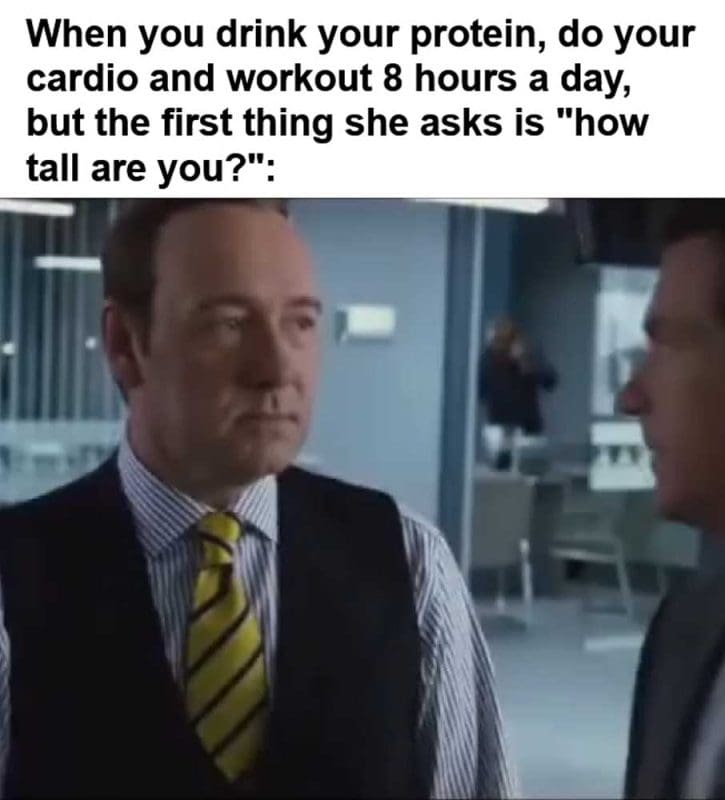 When You Drink Your Protein Do Your Cardio And Workout Hours A Day But The First Thing She Asks Is How T