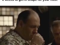 When You Realise You Have Less Than Weeks To Get In Shape For Your Hols