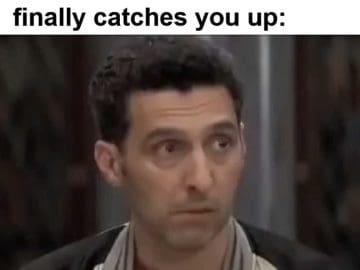 When All The Junk Food You Ate Over The Weekend Finally Catches You Up