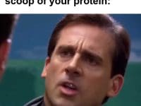 When Someone Asks For A Scoop Of Your Protein
