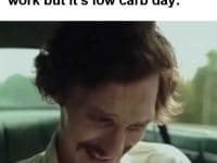 When There's Birthday Cake At Work But It's Low Carb Day