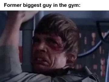 Huge Guy Walks Into Gym For The First Time Former Biggest Guy In The Gym