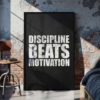 Consistency Creates Discipline Beats Motivation