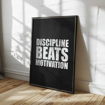 Consistency Creates Discipline Beats Motivation