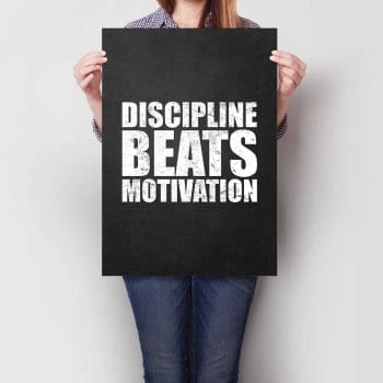 Consistency Creates Discipline Beats Motivation A