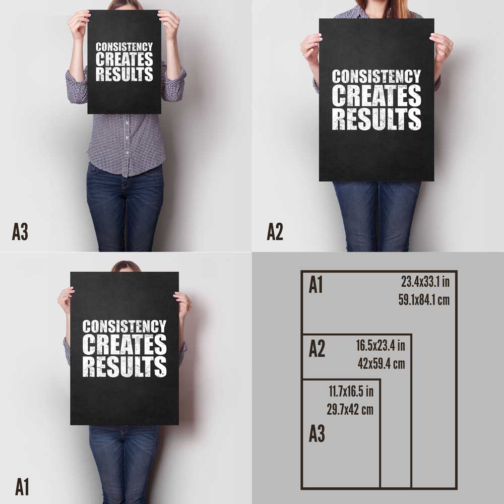 Consistency Creates Results A Sizes