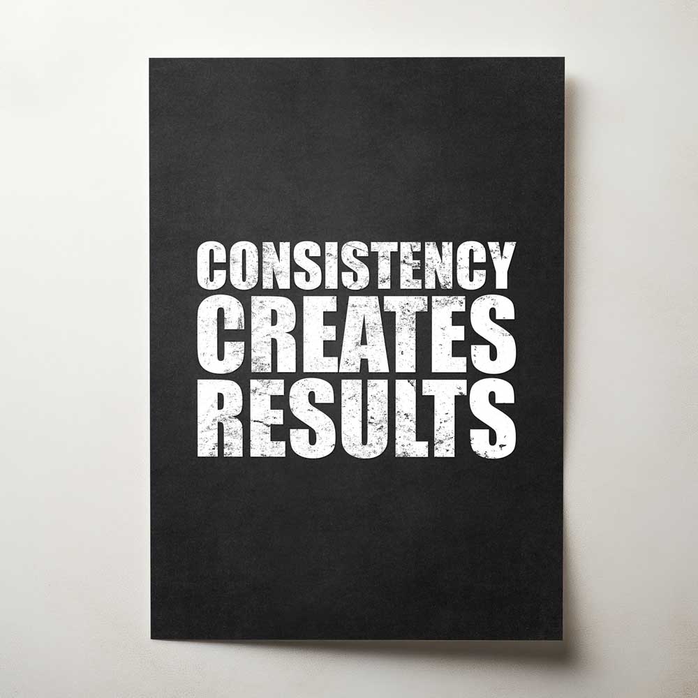 Consistency Creates Results P