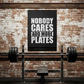 Nobody Cares Add More Plates